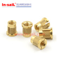 Brass Press-in Insert, Expansionsert, Multisert, Tappex